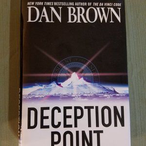 5/$25⭐ HARD COVER BOOK- Dan Brown Deception Point